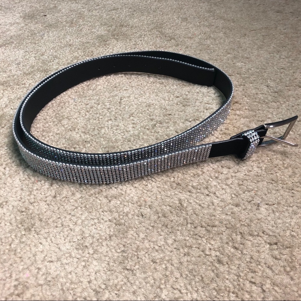 Rhinestone belt